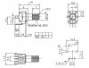Alpha 9mm plastic - 2k/A logarytmiczny